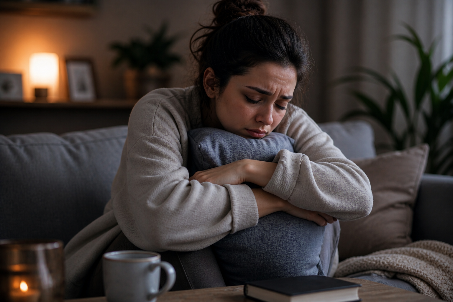 Ansiedad y tristeza después de una limpieza energética con sensación de vacío y sobrecarga emocional